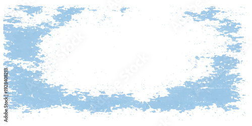 An abstract grunge blue background featuring watercolor splash and ink splatter design element for art illustration