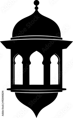 Traditional middle eastern lantern design