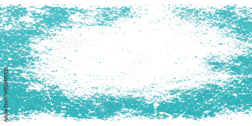 Abstract blue grunge background featuring a fresh water splash with clear bubbles and liquid ripples in cold transparent motion against a clean white backdrop