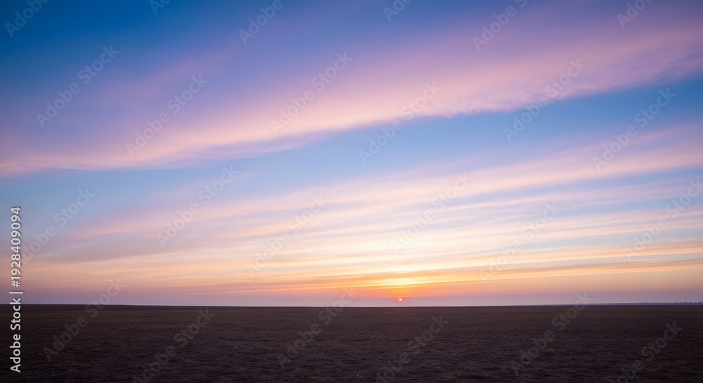 Obraz premium Minimal landscape reflecting equality and dignity
