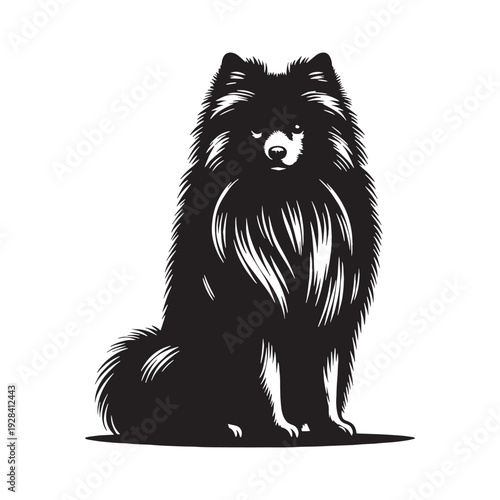 Japanese Spitz Dog – Fluffy White Companion, Playful Personality, Loyal Family Pet, Intelligent Small Breed, Cheerful Temperament, Soft Double Coat, Alert Expression, Friendly Nature, Adaptable.