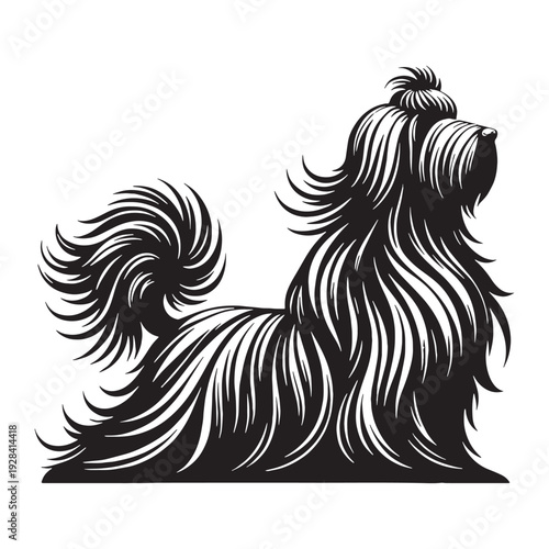 Komondor Dog – Majestic Hungarian Livestock Guardian, Distinctive Corded Coat, Protective Nature, Loyal Family Protector, Powerful Build, Intelligent Working Breed, Brave Temperament, Farm Defend.