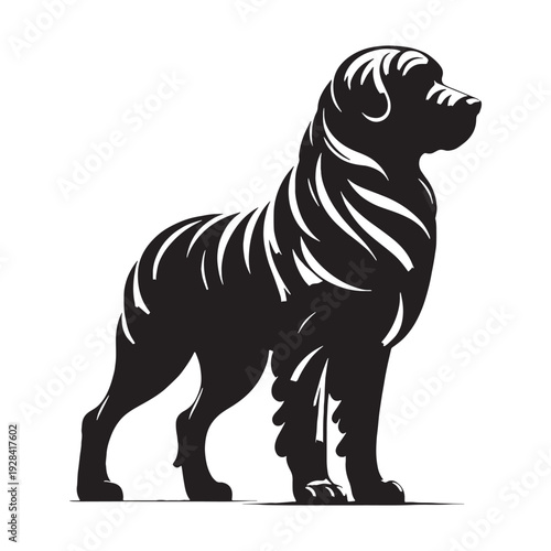 Kuvasz Dog – Majestic Hungarian Livestock Guardian, Loyal Family Protector, Powerful White Coat Breed, Courageous Temperament, Intelligent Working Dog, Strong Build, Watchful Nature, Farm Defend.