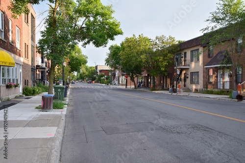 La Rue Laurendeau dans le cartier Côte Saint-Paul
