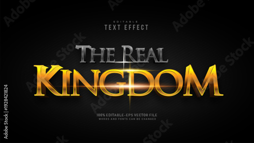 The Real Kingdom Text Effect