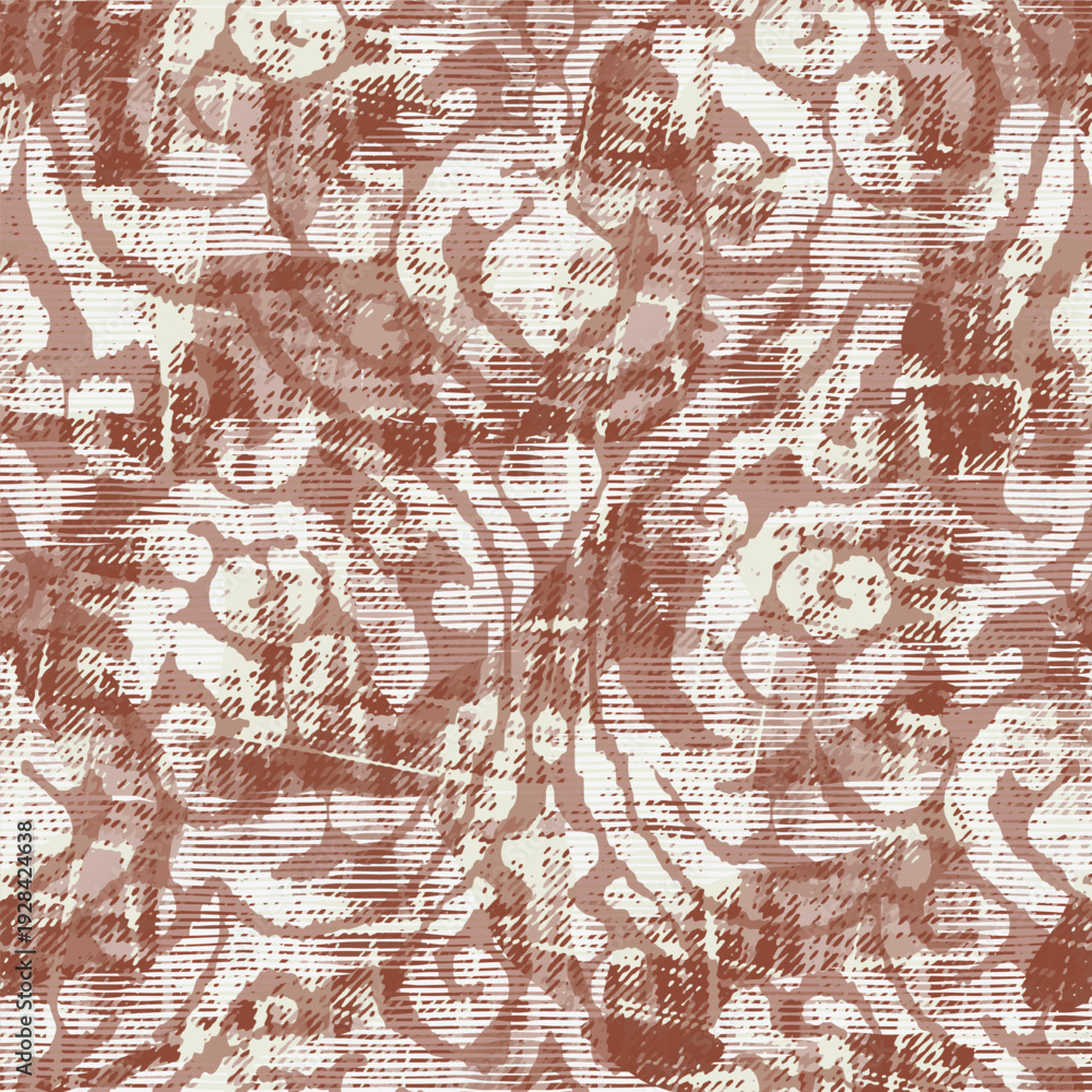 Obraz premium Vector damask seamless pattern background. Classical luxury old fashioned damask ornament, royal victorian seamless texture for wallpapers, textile, wrapping. Exquisite floral baroque template 