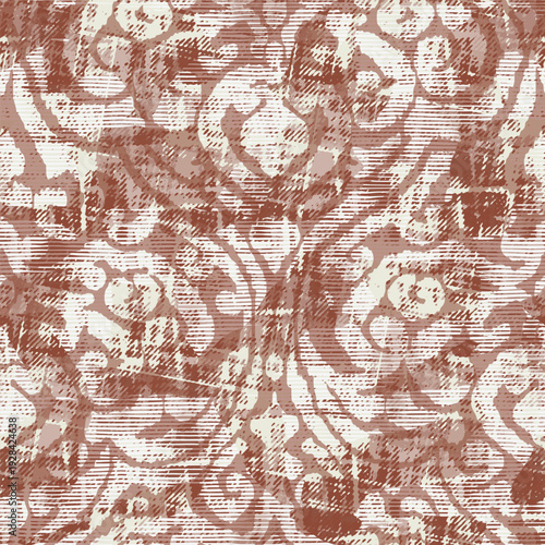 Vector damask seamless pattern background. Classical luxury old fashioned damask ornament, royal victorian seamless texture for wallpapers, textile, wrapping. Exquisite floral baroque template
