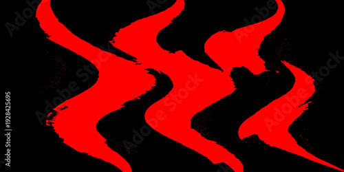 A black vector illustration of a dancing woman silhouette featuring a red and orange fire flame pattern with a grunge texture design