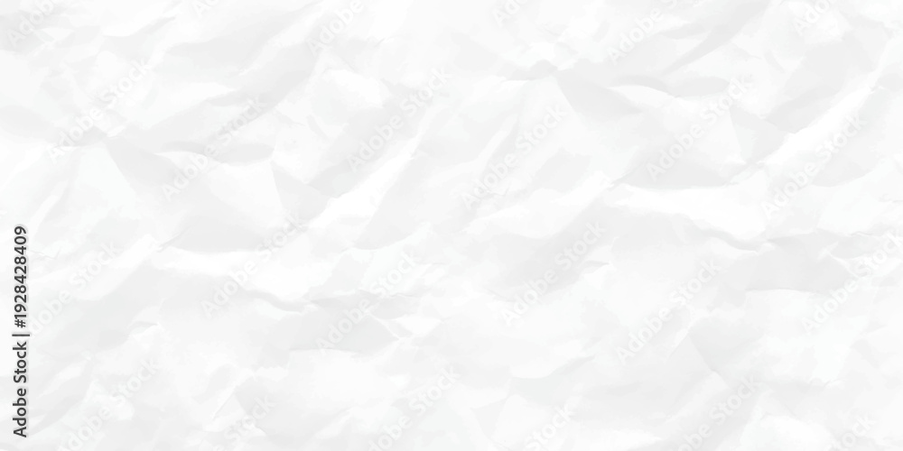 Obraz premium white paper texture. Clean white paper, wrinkled, abstract background. 