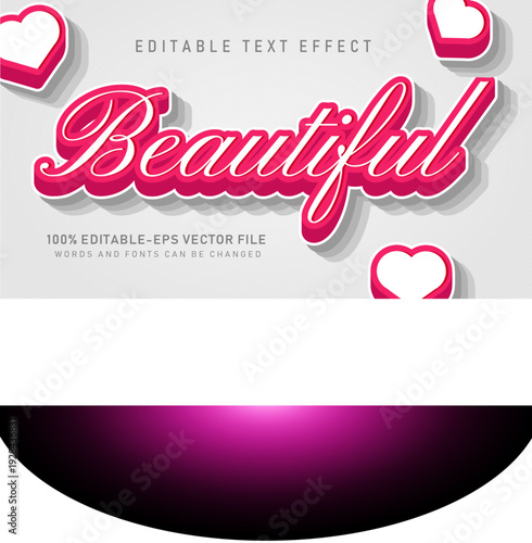 Beautiful Text effect