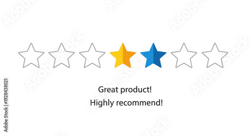 Customer Feedback: Two Stars Rating, Positive Review Text
