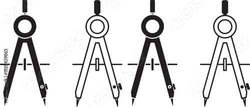 Compass tool instrument navigation geometry