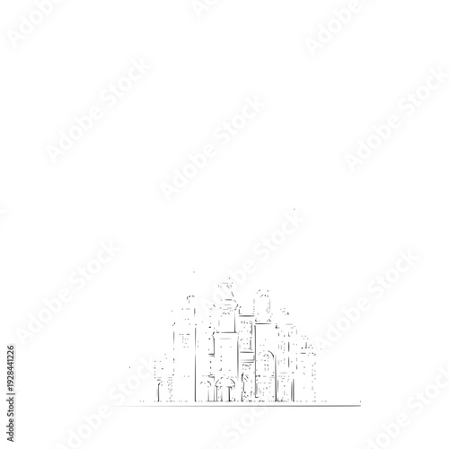 Abstract Dark Solid Black Color Background with Minimalist Empty Design for Creative Projects