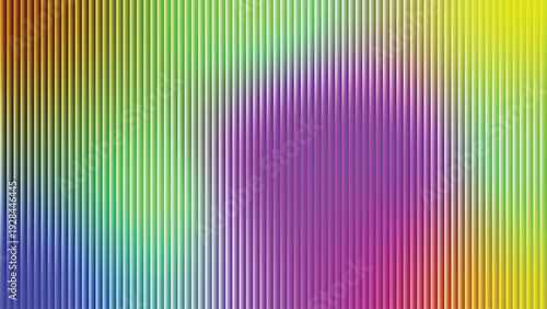 Vibrant rainbow linear pattern backdrop for modern digital design