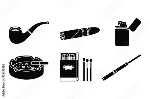 Smoking Accessory Icons