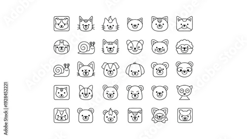 Vintage-style alphabet and number tiles arranged in a grid pattern Vector