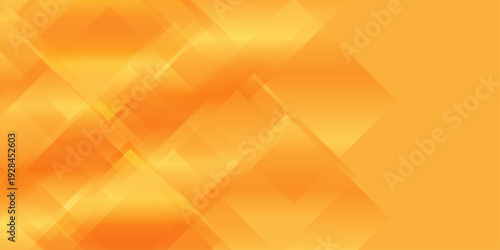 Abstract orange geometric background with overlapping transparent squares and diamonds in a vibrant dynamic gradient