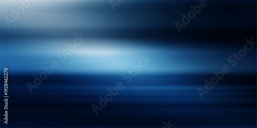 Abstract blue background with soft light rays and motion blur design