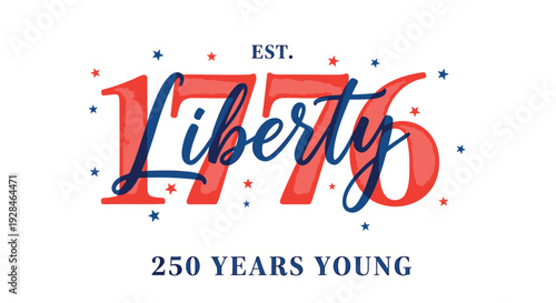 American independence day logo