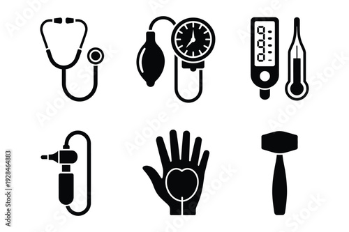 Medical Healthcare Icons Set