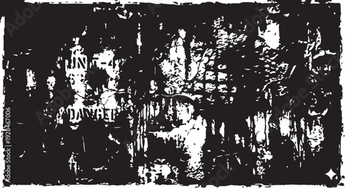 black and white grunge background vector