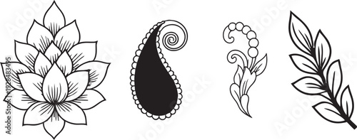 Abstract Structural Minimalism Geometric Vector Art