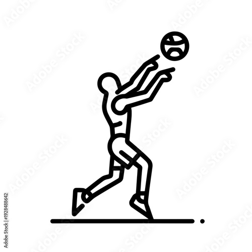 Basketball player jumping and shooting ball in action  