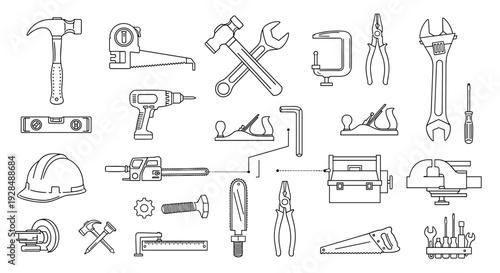 Collection of Various Tools and Equipment 1.