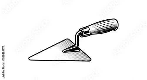 Trowel Tool for Construction and Masonry.