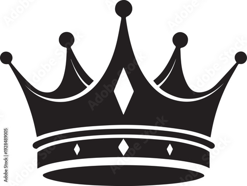 Black crown icon
