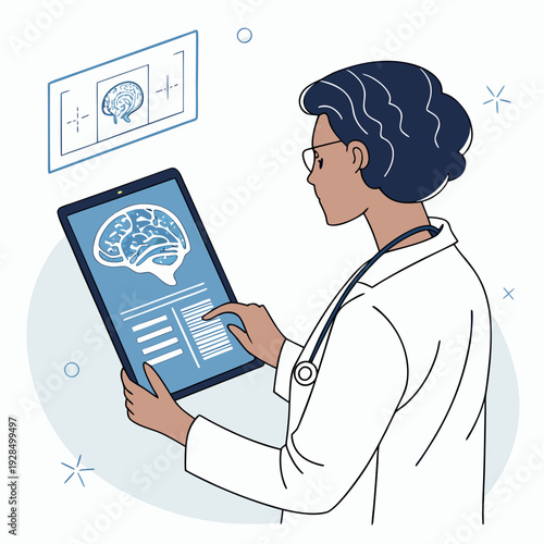 AI in Healthcare Medical Diagnosis Concept