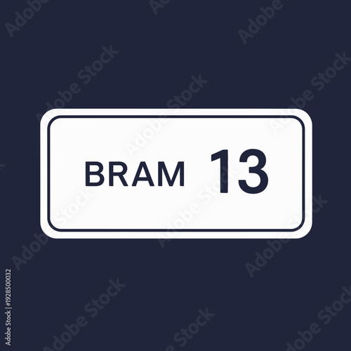 Abstract Rectangular Design Featuring Textual Elements, Perfect For Digital Applications And