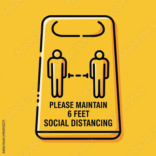 Adherence to Physical Distancing: A Graphic Depiction of Safe Societal Interactions