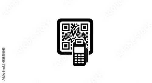 QR Code Scanner with Mobile Device and Digital Interface