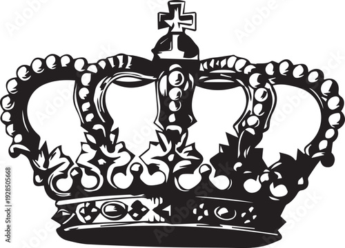 Imperial crown illustration