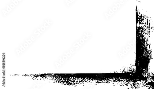 High contrast abstract canvas stretcher corner design for art and decor projects