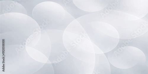 An abstract white background featuring white cotton swabs and circular bubbles creates a bright medicine texture with a blue bokeh pattern and shiny round pill design for a light wallpaper backdrop