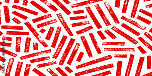 Seamless vector illustration of a geometric maze pattern with red hearts forming a decorative puzzle texture for a business success concept or wallpaper design