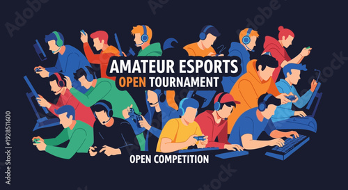 Amateur Esports Tournament: An Open Competition for Competitive Gaming Enthusiasts