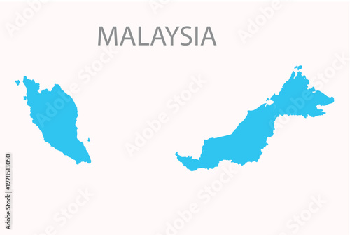 Detailed Map of Malaysia With States and Cities
