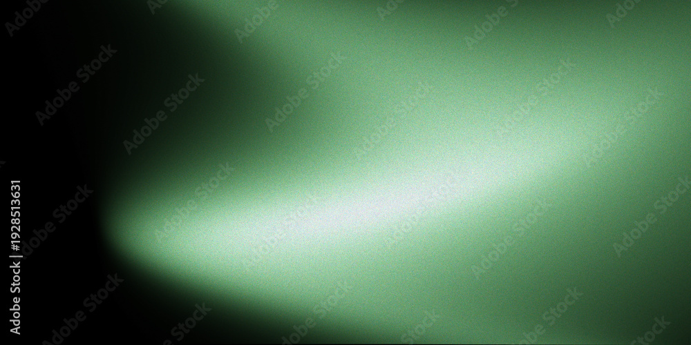 Obraz premium Abstract Mint Green Light Leak with Soft Film Grain Texture