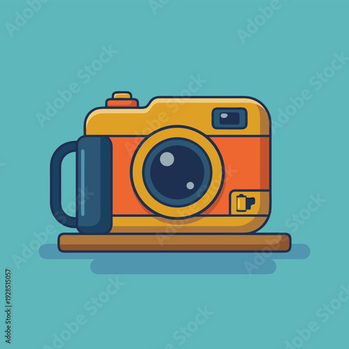 Creative Camera Coffee Mug Design.