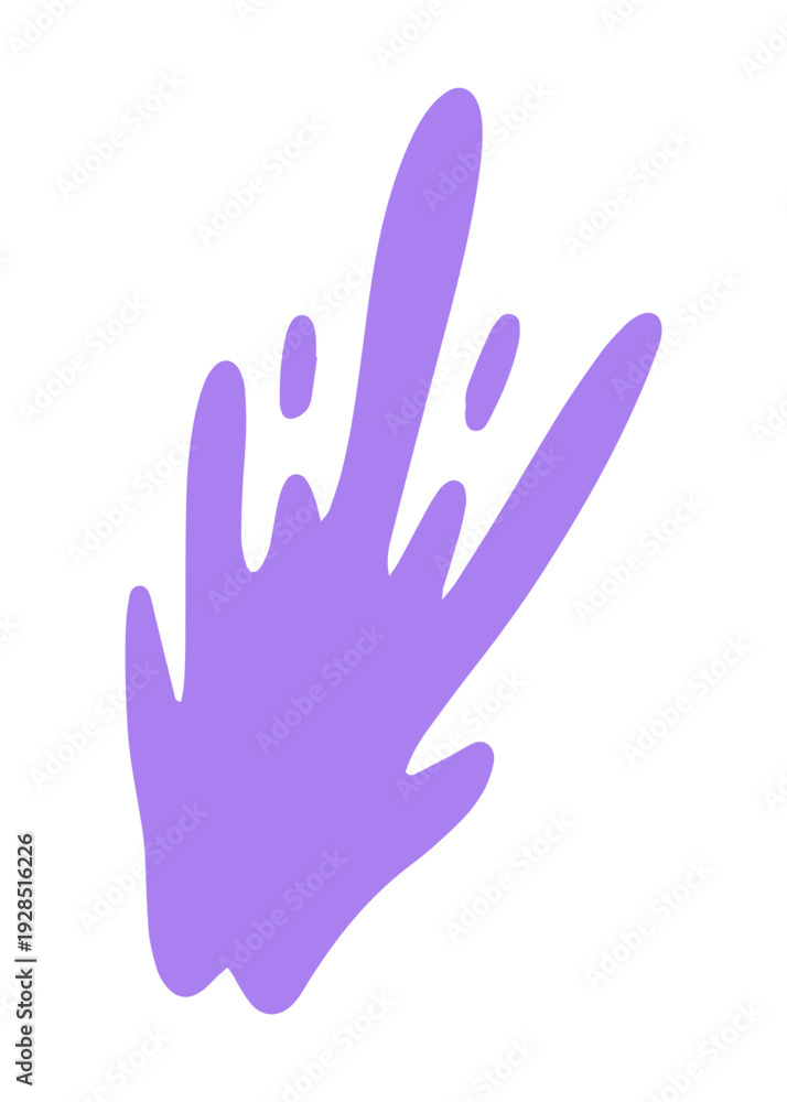 Obraz premium color splash effect