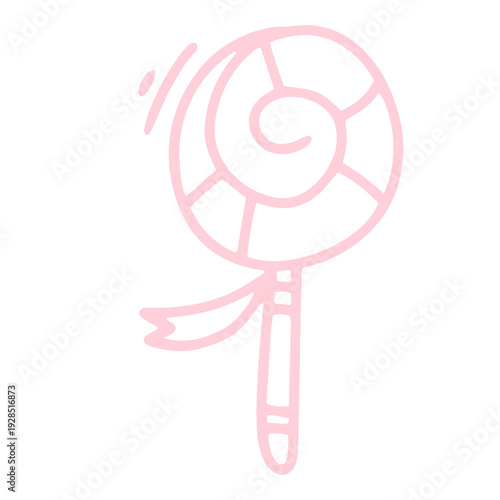 hand drawn lolipop
