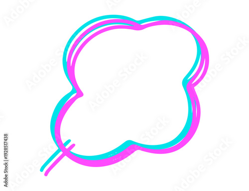 digital speech balloon