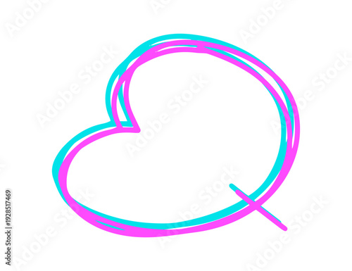 digital speech balloon