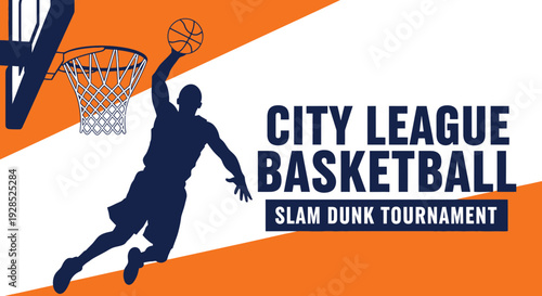 City League Basketball Slam Dunk Tournament: Dynamic Design For Sporting Events