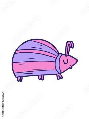 Wallpaper Mural spinning motion animation of funny cartoon bug Torontodigital.ca