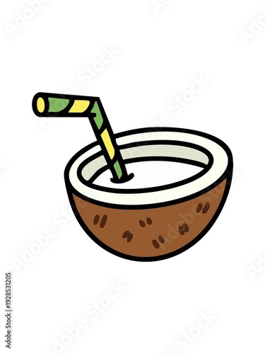 Wallpaper Mural popping motion animation of brazilian cocoloco brazilian cocktail Torontodigital.ca