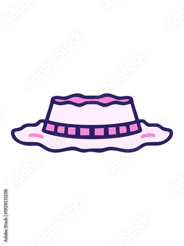 Wallpaper Mural bob and pause animation of traditional brazilian tarp hat with brim Torontodigital.ca